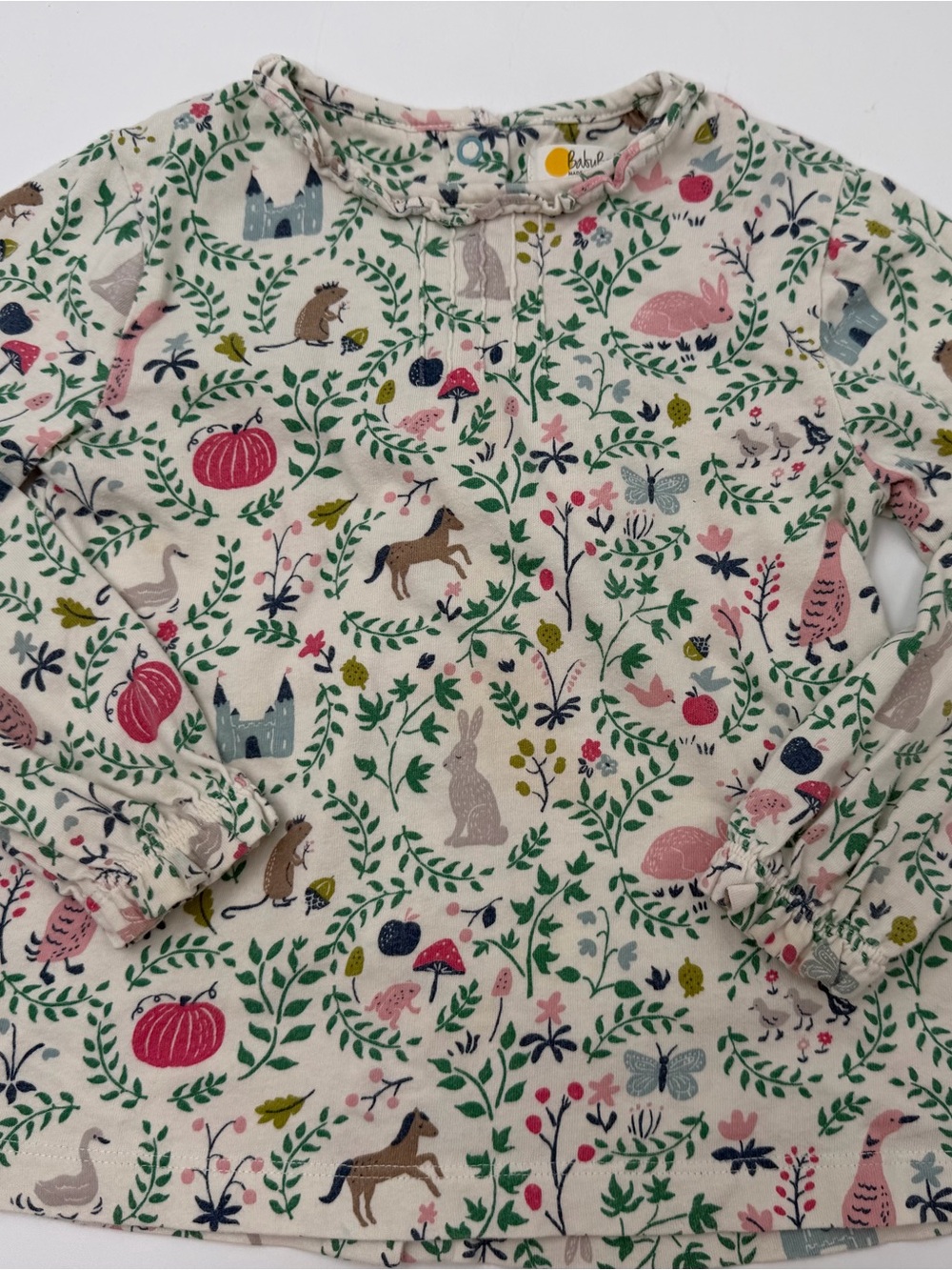 Baby Boden fairy tale print top 3-4
